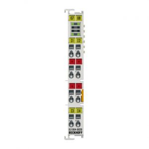 Module Beckhoff EL1004-0020 | EtherCAT Terminal, 4-channel digital input, 24 V DC, 3 ms, isolation voltage 2500 V DC