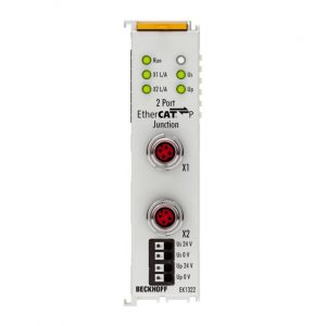 Module Beckhoff EK1322 | 2-port EtherCAT P junction with feed-in