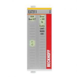 Module Beckhoff EJ7211-9414 | EtherCAT plug-in module, 1-channel motion interface, servo motor, 48 V DC, 4.5 A, OCT, sui