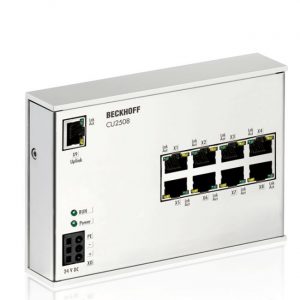 Module Beckhoff CU2508 | Infrastructure, 8-port port multiplier, Ethernet, 24 V DC, RJ45