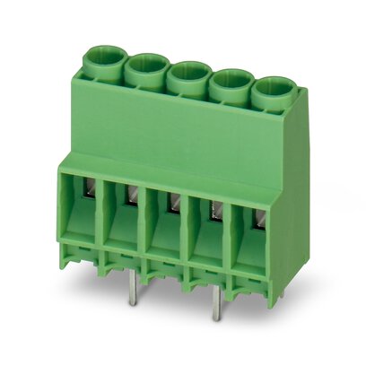 MKDS 5N HV/ 4-ZB-6,35 BK     -     PCB terminal block   Phoenix Contact