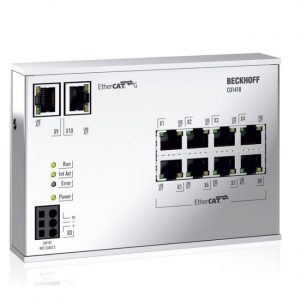 Module Beckhoff CU1418 | Infrastructure, 8-port branch controller, EtherCAT G, 24 V DC, RJ45