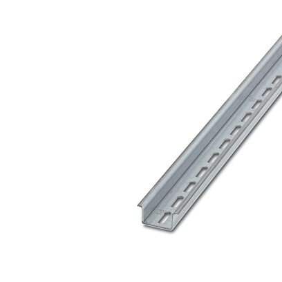       NS 35/15 ZN PERF(18X5,2)2000MM     -     DIN rail perforated   Phoenix Contact