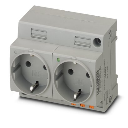       EO-CF/PT/LED/DUO     -     Double socket   Phoenix Contact