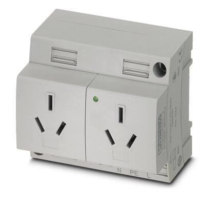       EO-I/UT/LED/DUO     -     Double socket   Phoenix Contact