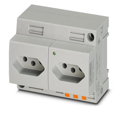       EO-N/PT/LED/DUO     -     Double socket   Phoenix Contact