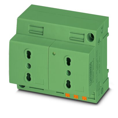       EO-L/PT/SH/LED/DUO/GN     -     Double socket   Phoenix Contact