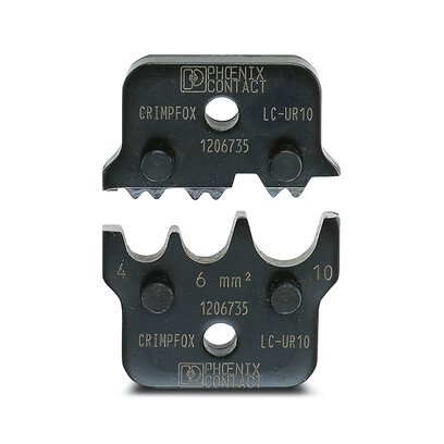       CRIMPFOX LC-UR 10     -     Crimp insert   Phoenix Contact