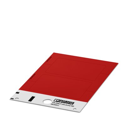       US-EMLP (85,6X54) RD     -     Plastic label   Phoenix Contact