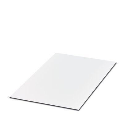       GPK/SK 296X200X1,5 WH/BK     -     Engraving plate   Phoenix Contact