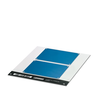       LS-EMSP-AL (110X80) BU     -     Device marker   Phoenix Contact