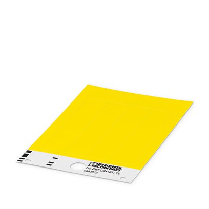       US-EMT (23X109) YE     -     Insert label   Phoenix Contact