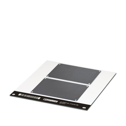      LS-EMSP-AL (110X80) BK     -     Device marker   Phoenix Contact