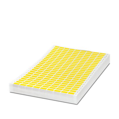       BMKD 20X 8 YE     -     Label sheet for matrix printer   Phoenix Contact
