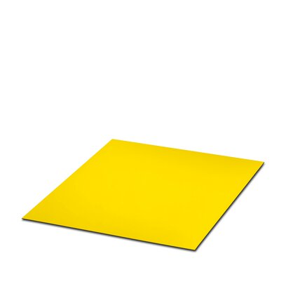       GPK/SK 300X280X0,8 YE/BK     -     Engraving plate   Phoenix Contact