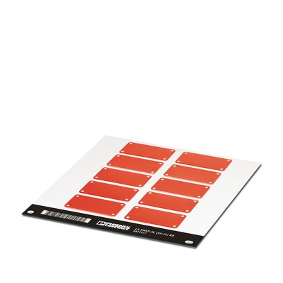       LS-EMSP-AL (50X30) RD     -     Device marker   Phoenix Contact