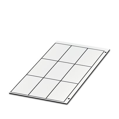       GPE 60X30 WH CUS     -     Engraving material   Phoenix Contact