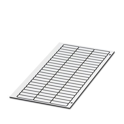       GPE 27X 8 WH/R CUS     -     Engraving material   Phoenix Contact