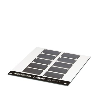      LS-EMSP-AL (50X30) BK CUS     -     Device marker   Phoenix Contact