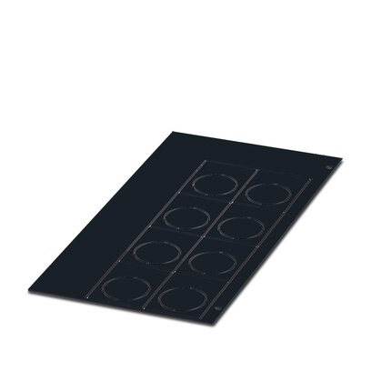       EMLP 24 (30X12) BK CUS     -     Plastic label with drill hole   Phoenix Contact