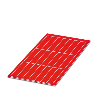       GPE 60X12 RD-WH CUS     -     Engraving material   Phoenix Contact