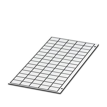       GPE 17,5X12 WH CUS     -     Engraving material   Phoenix Contact