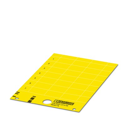       US-EMP (27X18) YE CUS     -     Snap-in markers   Phoenix Contact