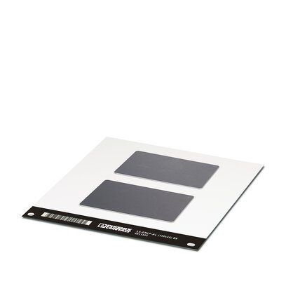       LS-EMP-AL (100X60) BK CUS     -     Device marker   Phoenix Contact