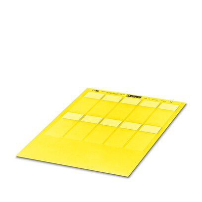       WML 22 (35X25)A4 YE     -     Cable marker label   Phoenix Contact
