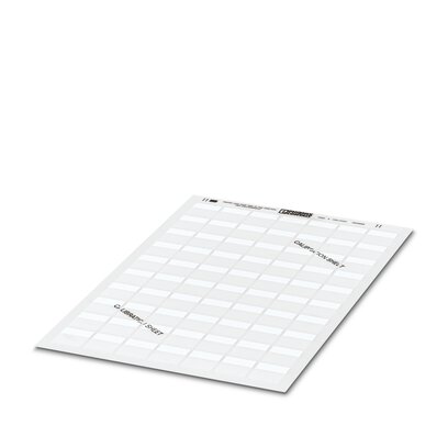       WML 5 (25X10)A4     -     Cable marker label   Phoenix Contact