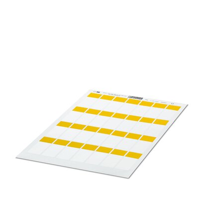       WML 14 (25X19)A4 YE     -     Cable marker label   Phoenix Contact