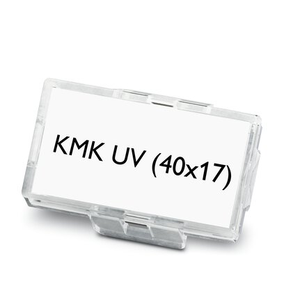       KMK UV (40X17)     -     Cable marker carrier   Phoenix Contact