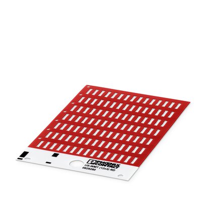       US-WMT (12X4) RD CUS     -     Cable marker   Phoenix Contact