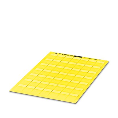       WML 7,5 (25X13)A4 YE CUS     -     Cable marker   Phoenix Contact