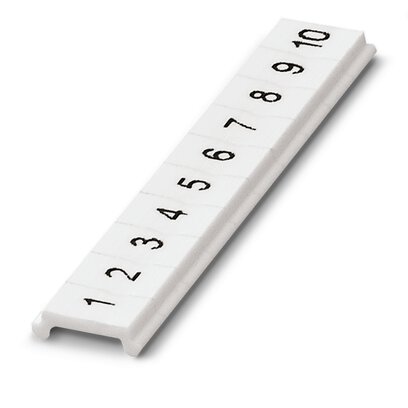       ZBF 3,5,LGS:FORTL.ZAHLEN     -     Zack Marker strip, flat   Phoenix Contact