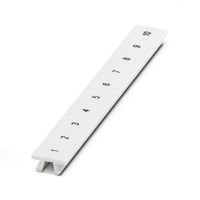       ZB 8,3,LGS:FORTL.ZAHLEN     -     Zack marker strip   Phoenix Contact