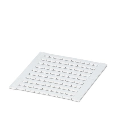       ZBFM 5/WH:UNBEDRUCKT     -     Flat zack marker sheet   Phoenix Contact