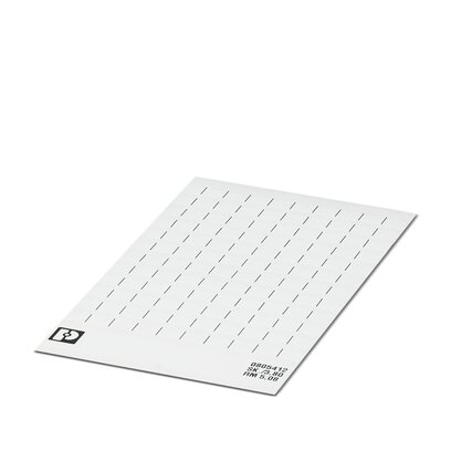       SK  5,08/3,8:UNBEDRUCKT     -     Marker card   Phoenix Contact