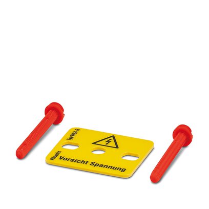       WS 4- 6     -     Warning label   Phoenix Contact