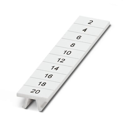       ZB 5,QR:GERADE ZAHLEN     -     Zack marker strip   Phoenix Contact