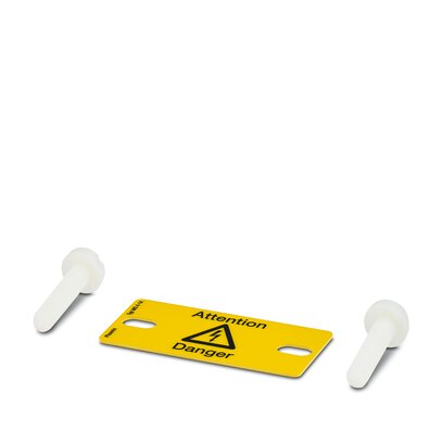       WS 4-14     -     Warning label   Phoenix Contact