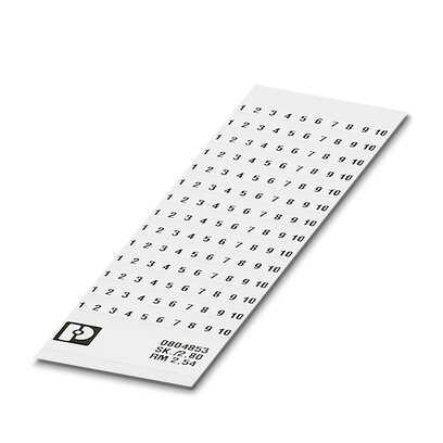       SK  2,54/2,8:FORTL.ZAHLEN 81-90     -     Marker for terminal blocks   Phoenix Contact