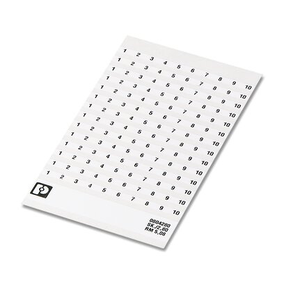       SK  5,08/2,8:FORTL.ZAHLEN 21-30     -     Marker for terminal blocks   Phoenix Contact