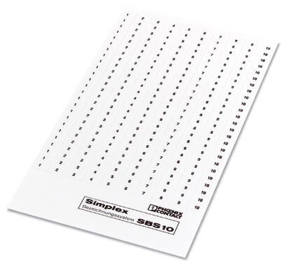       SBS10:FORTL.ZAHLEN 21-40     -     Marker for terminal blocks   Phoenix Contact