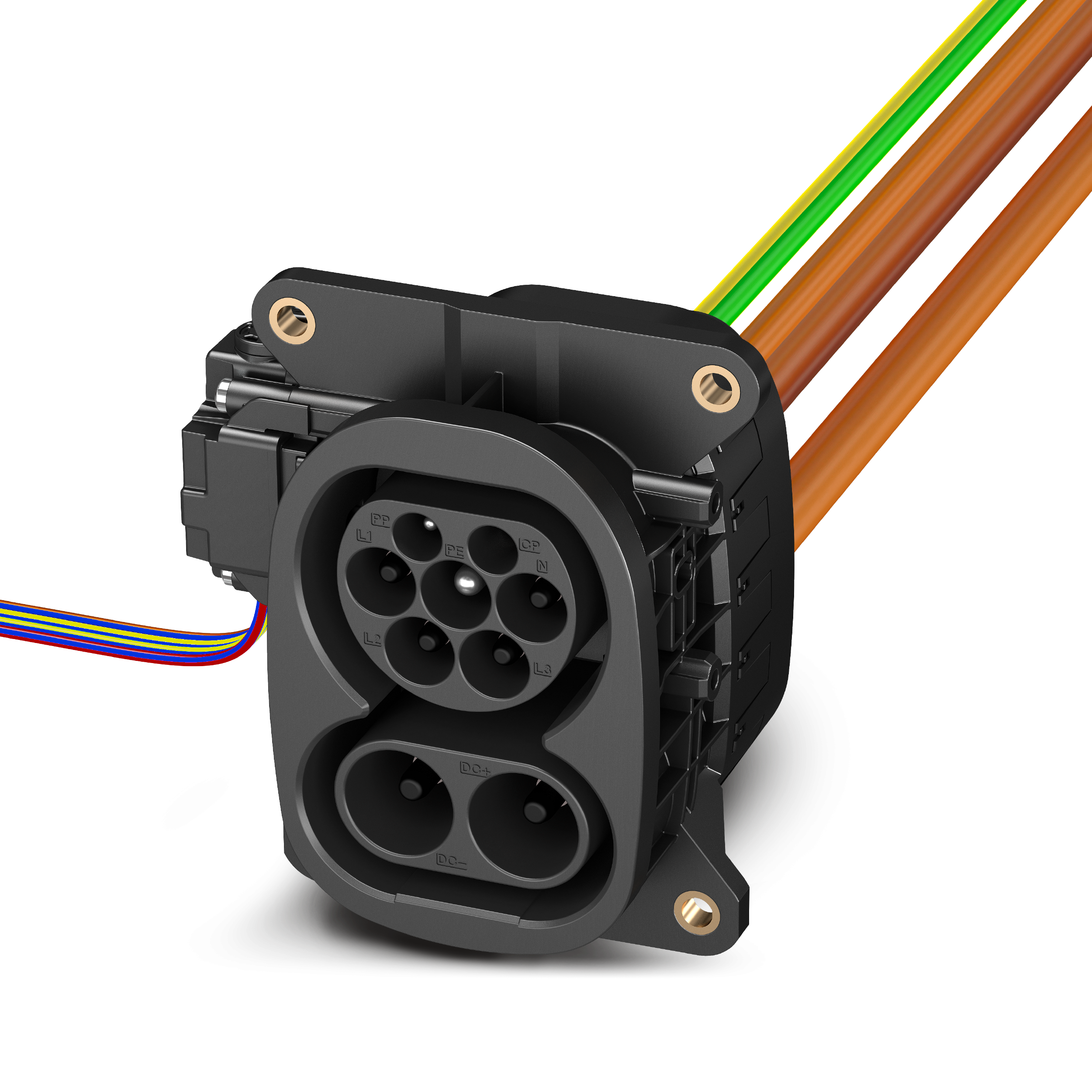       CHARX T2HBI24-DC250-2,0M6     -     Vehicle charging inlet   Phoenix Contact