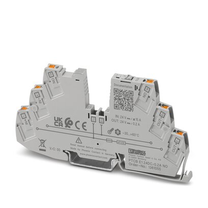       PTCB E1 24DC/0.2A NO     -     Electronic circuit breaker   Phoenix Contact