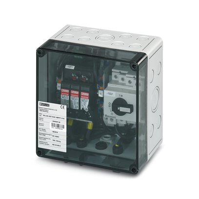       SOL-SC-2ST-0-DC-1MPPT-1101     -     String combiner box (SCB)   Phoenix Contact