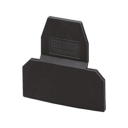       D-UKK 3/5 BK     -     End cover   Phoenix Contact