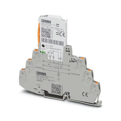       TTC-6P-2X1-F-12DC-PT-I     -     Surge protection device   Phoenix Contact