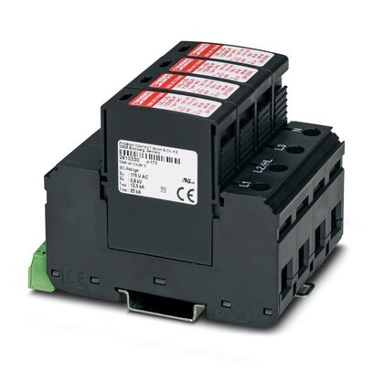       VAL-US-277/80/3+1V-FM     -     Type 1 surge protection device   Phoenix Contact
